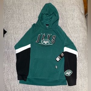 COPY - NFL NY Jets hooded sweatshirt new with tags size 14-16